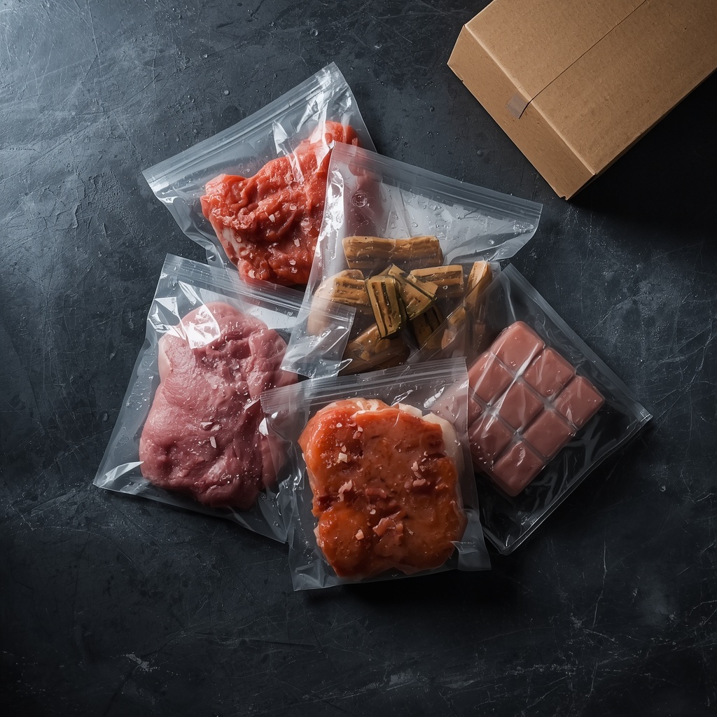Additional specialty proteins in unbranded commercial packaging
